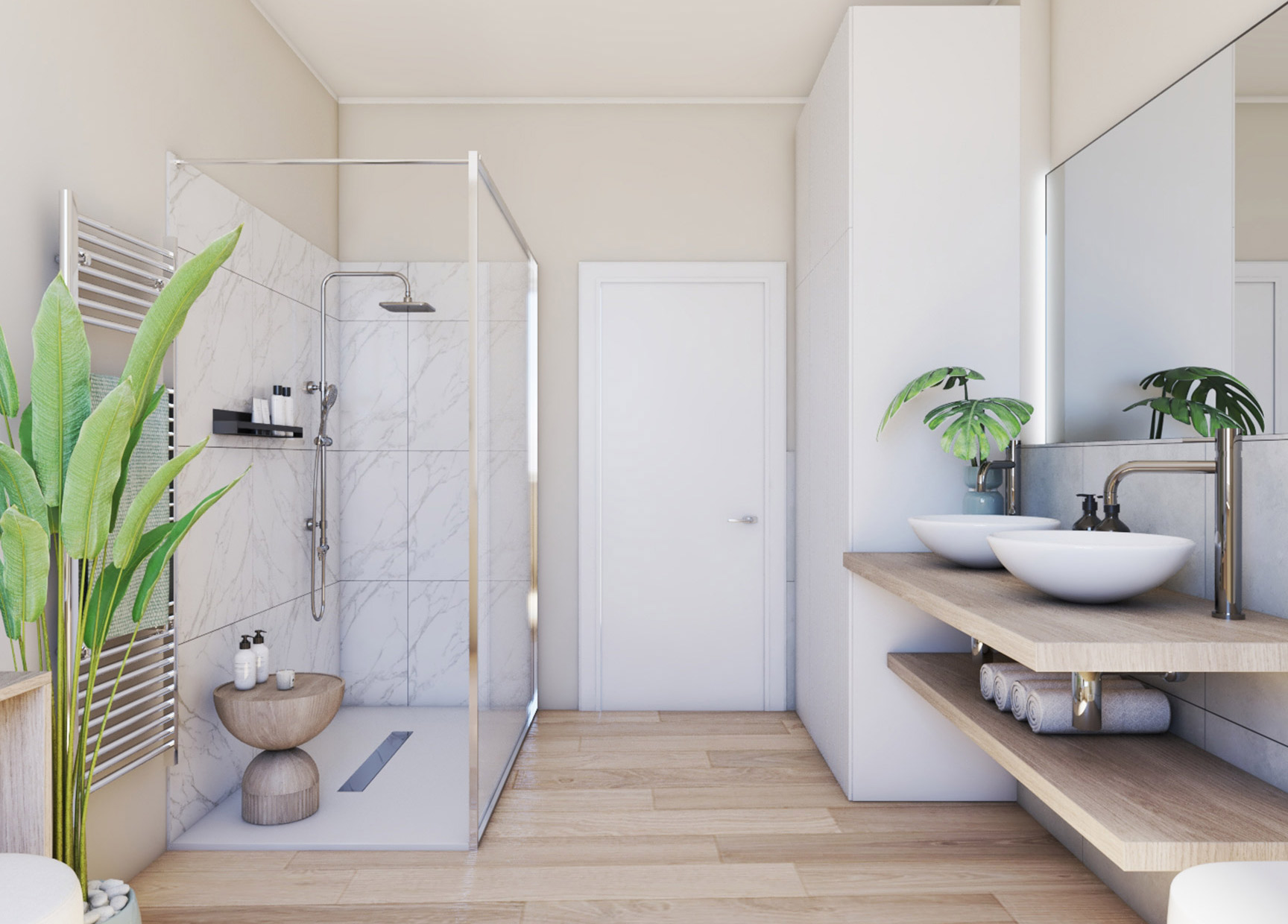 Render vista bagno