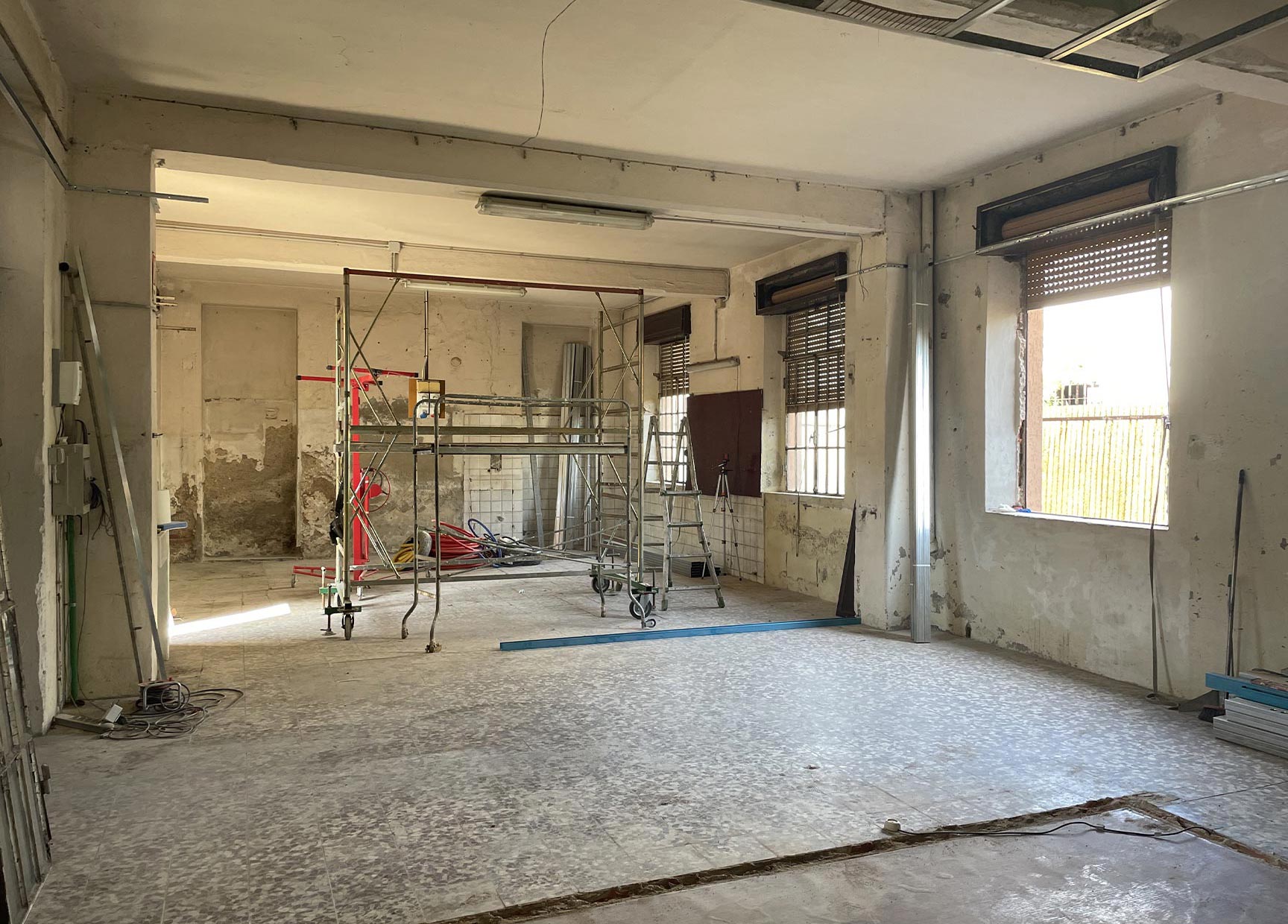 Foto dell'appartamento prima dei lavori