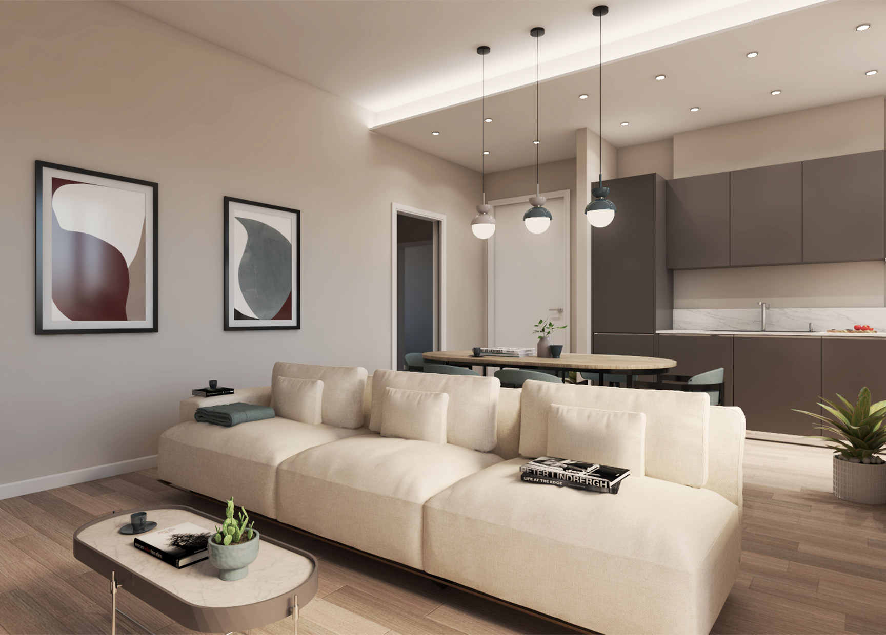 Render zona giorno