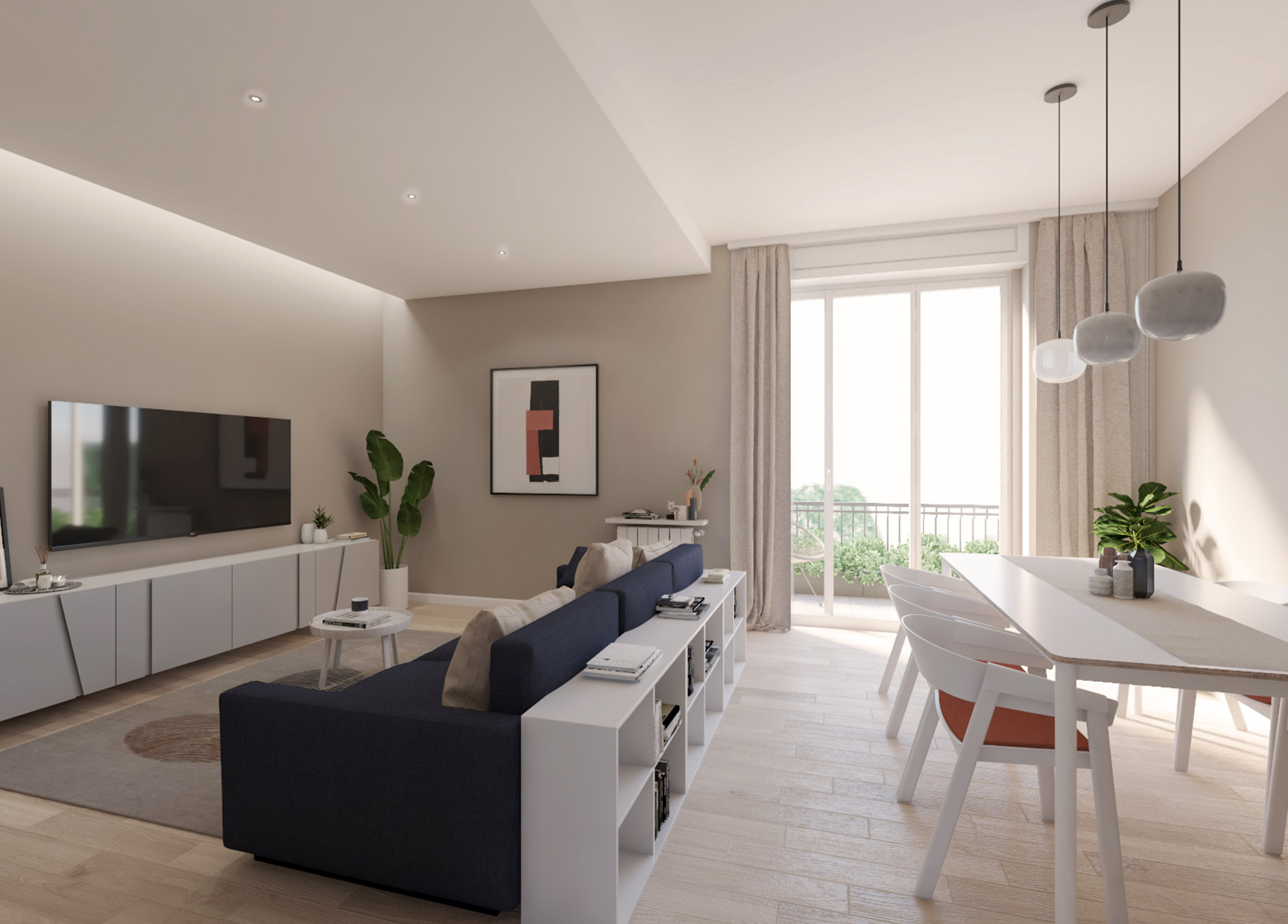 Render zona giorno