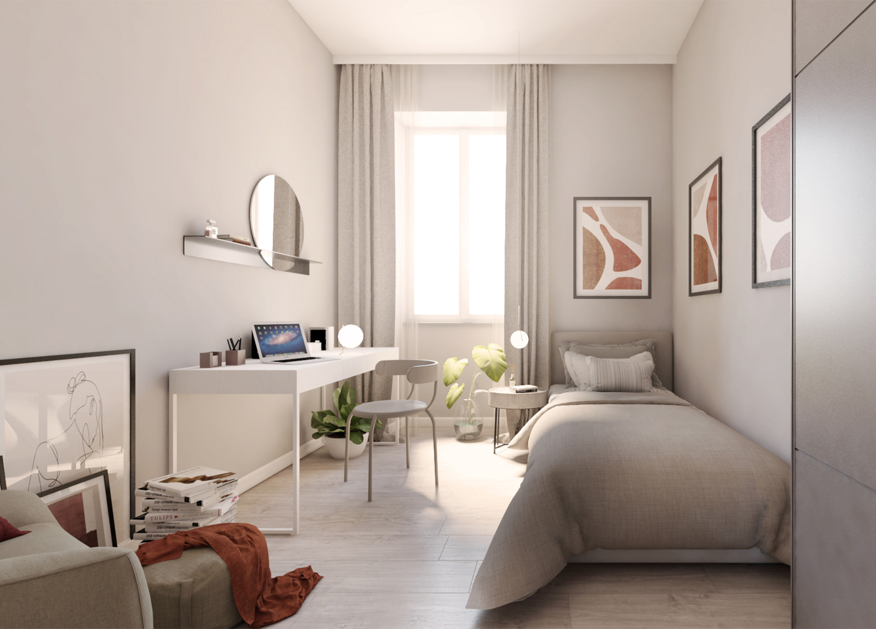 Render cameretta