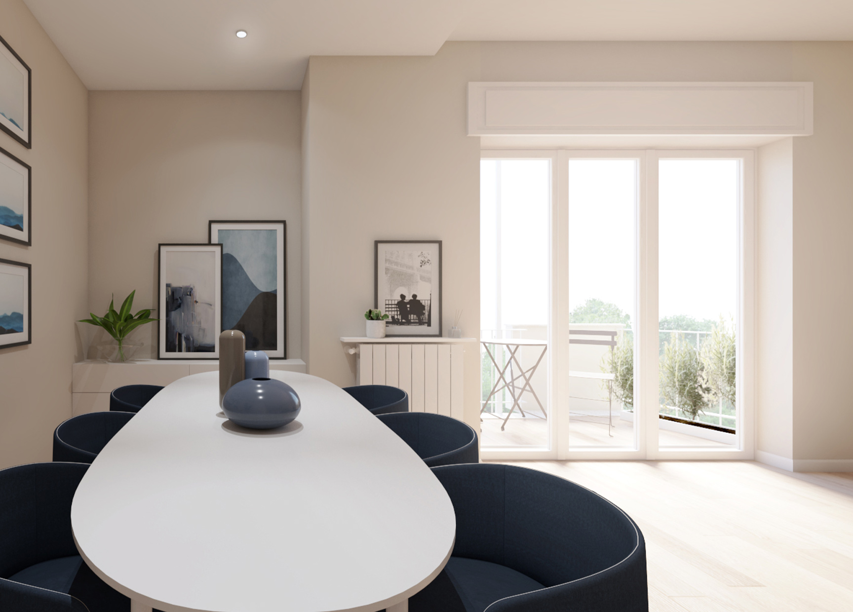 Render zona pranzo